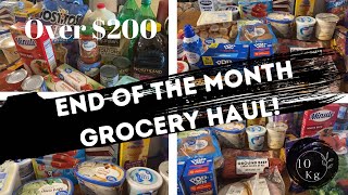 Grocery Haul || Walmart Pick Up Order || Mom of 10
