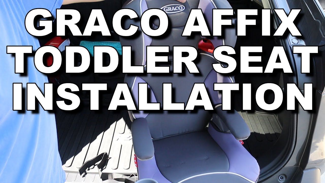 Graco Car Booster Seat Installation At Elaine Sanchez Blog