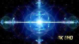 4K Shining Star Space Cross light Effect Video Motion Background