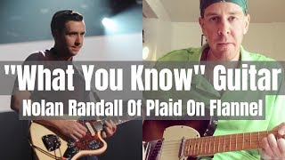 What You Know (Background Guitar) Two Door Cinema Club - Nolan Randall Of Plaid On Flannel