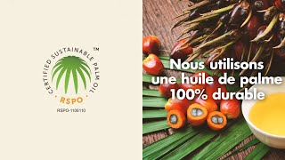 L’huile de palme 100% traçable et certifiée durable de Nutella®