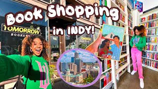 come BOOK SHOPPING with me in INDIANAPOLIS!! *Independent Bookstores ONLY* 📚