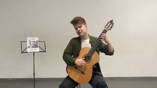 Yaroslav Romashev – FRAUCHI International Guitar Competition 2023, First Round