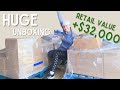 $5,000+ Fox Liquidation Pallet Unboxing! HUGE Clothing Pallet Haul to Resell on Poshmark +  Review