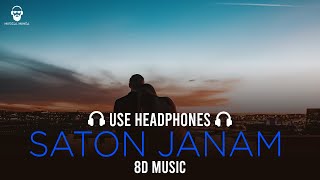 Saaton Janam Mein Tere (8d Music) | Rawmats | Musical Munda