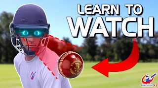 TIPS and DRILLS to help you WATCH THE BALL better in Cricket