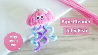 DIY: Pipe Cleaner Jelly Fish | Pipe Cleaner Crafts | Pipe Cleaner Art.