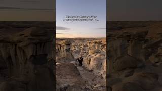 Welcome to the Bisti Badlands! 👽