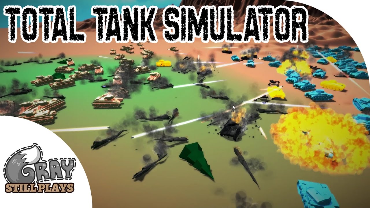 Total Tank Simulator - 100 BT-7 Tanks Vs 100 Panzer 2, T-34 Vs Panzer 3 ...