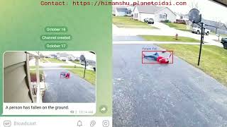 Fall detection with computer vision | Ai | Computer vision | Python | Real time detection with Ai