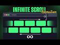 Modern Infinite Horizontal Scroll Animation | Carousel Animations