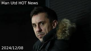 Gary Neville slams Amorim for doing what Ten Hag did before he was sacked