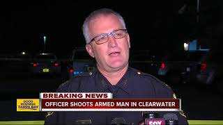 Man shot and killed by Clearwater police after refusing to drop his gun