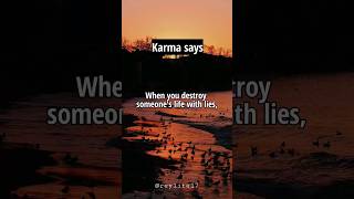When you destroy others life...| karma pays back| #shorts #shortsfeed #karma