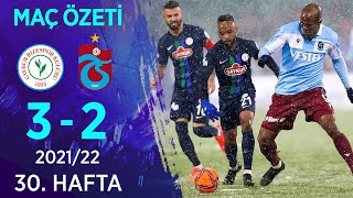 Çaykur Rizespor 3-2 Trabzonspor MAÇ ÖZETİ | 30. Hafta - 2021/22