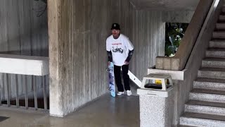 Nyjah Huston Skate on Christmas