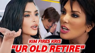 Kris jenner Goes Off Kim For Forcing Her To retire | Its Getting Worse