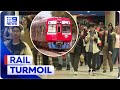 'Reckless' thieves being blamed for sending rail services into turmoil | 9 News Australia