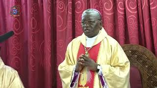 @Diocesedekolwezi : Mgr Richard Kazadi clôture officiellement la première session du synode