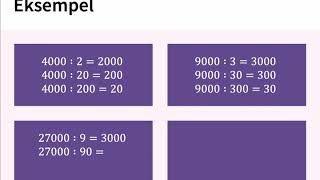 6.5 Divisjon med 10, 100 og 1000