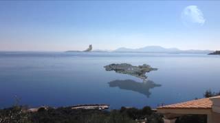 Death star over corfu-nissaki