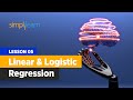 Lesson 05 | Machine Learning Basics - Linear & Logistic Regression | Simplilearn