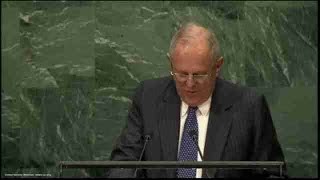 Kuczynski llama ante la ONU al diálogo político en Venezuela