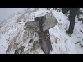 【初冬の谷川岳】紅葉と雪のコラボレーションから生まれる絶景！