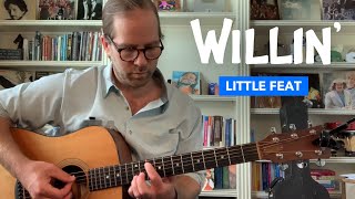 Willin' • Little Feat guitar lesson (w/ intro tab)