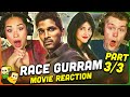 RACE GURRAM Movie Reaction Part (3/3)! | Allu Arjun | Shruti Haasan | Ravi Kishan | Shaam