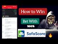 How to use SOFASCORE to win Bet everyday (explained) |Soccer Prediction #betway #sofascore #football