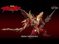 mecha news update 45 snaa thunder incise grace optimus primal blaster tekkaman evil asyura