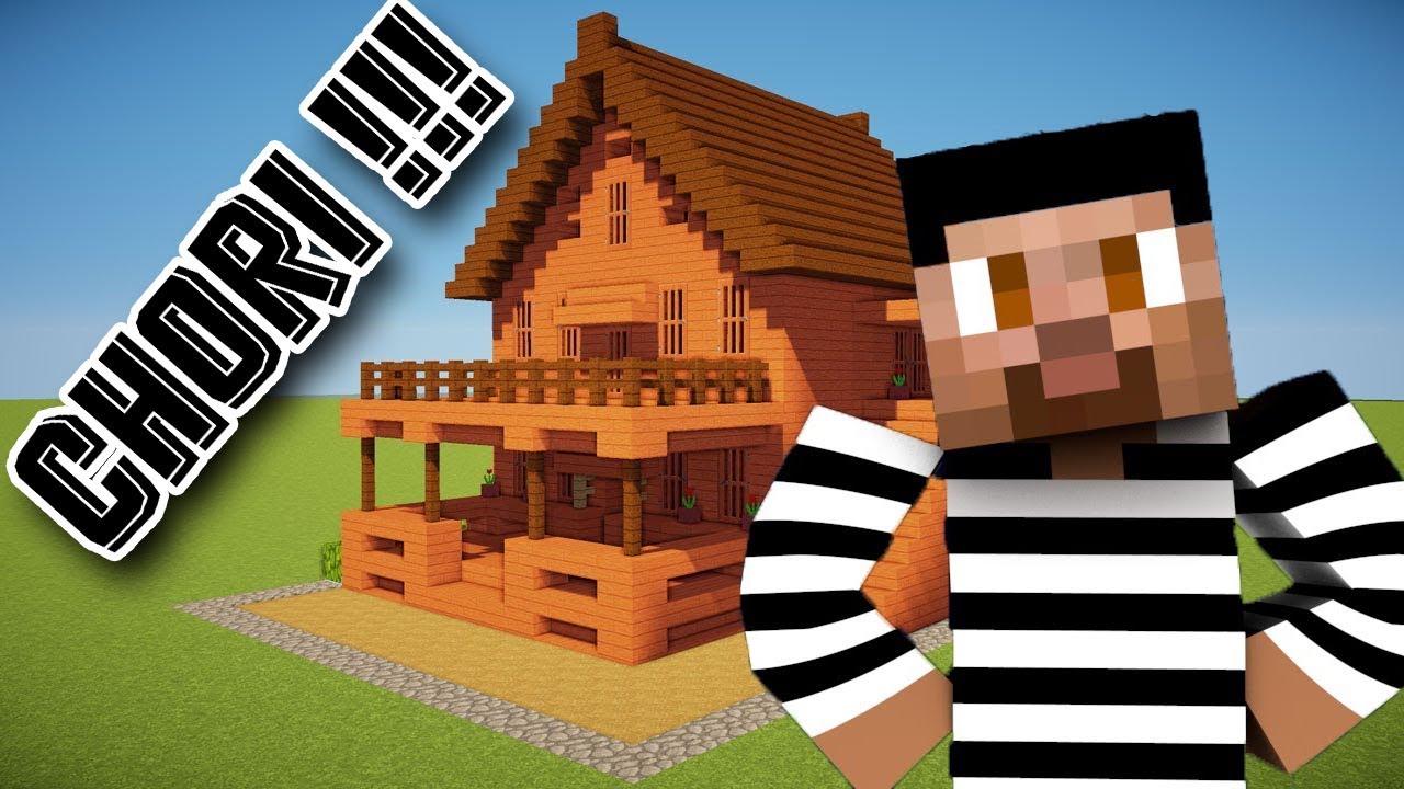 I Stole A House In Minecraft Youtube