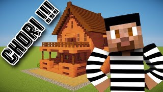 I STOLE A HOUSE IN MINECRAFT