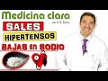 SAL para HIPERTENSOS. DIETA para Hipertensión. Prevención INFARTOS e ICTUS | Medicina Clara