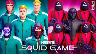 🦑 تحدي البقاء في لعبة الحبار داخل فورتنايت!💀💰💀 Fortnite Squid Game