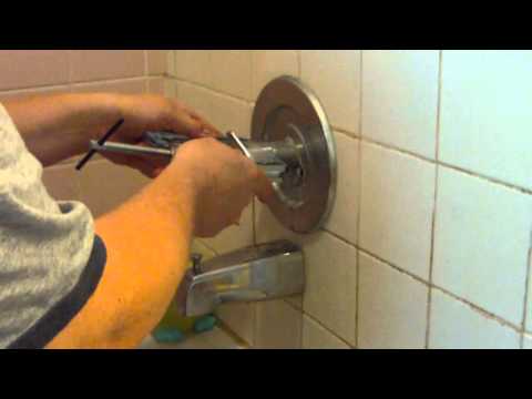 How to Remove a Stuck Shower Faucet Handle How to Remove a Stuck Shower Faucet Handle