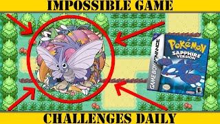 Can You Beat Pokemon Ruby With Only VENOMOTH?