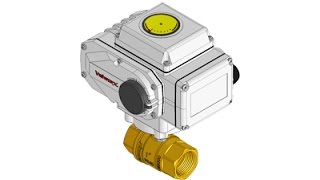 Valworx Electric Actuated Lead Free Brass Ball Valves