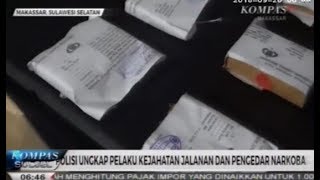 POLSEK Pelabuhan Makassar Ungkap Kasus Pelaku Kejahatan Jalanan dan Narkoba #KSS