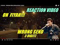 3 DIGITZ - WRONG SEND (Official Music Video) REACTION VIDEO