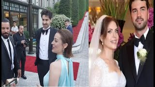 Elçin and Barış ran into each other and hugged at the wedding!