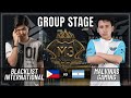 BLACKLIST INTERNATIONAL VS MALVINAS GAMING | GROUP STAGE | M3 WORLD CHAMPIONSHIP