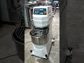 Pengoperasian spiral mixer 10 kg tepung merk Spiro Taiwan Second listrik 1 phase menggunakan Auto