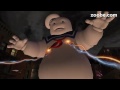 Marshmallow man sings the original Ghostbusters song