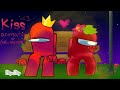 Kiss among us animation ( red×maroon) among story ( Parasites n angel ) part 1