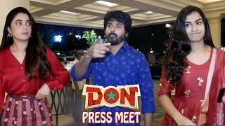 DON Movie Press Meet |  Sivakarthikeyan, Priyanka Mohan | Anirudh | Cibi | Sivaangi | DON Press Meet