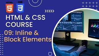 HTML Tutorial: Inline & Block Elements | Web Development for Beginners Tutorials # 9 in 2023
