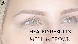 Healed Results: Medium Brown | Tina Davies