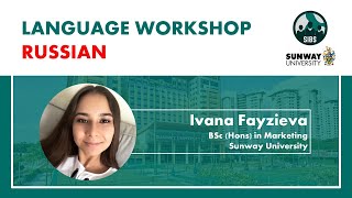 Russian Language Workshop | Ms Fayzieva Ivana (S2 EP2)